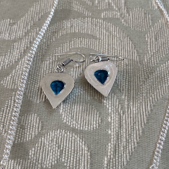 Heart Necklace and Earrings - Picture 6 of 12